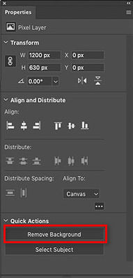 photoshop Eliminar el fondo